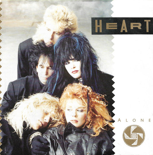 Heart - Alone (7", Single, Sil)