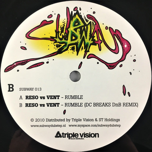 Reso (2) vs. Vent (6) - Rumble (12")