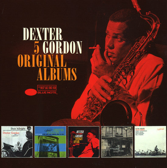 Dexter Gordon - 5 Original Albums (5xCD, Album, RE + Box, Comp)