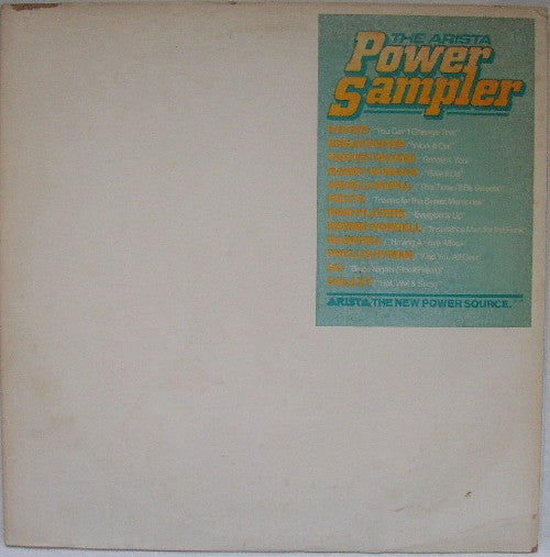 Various - The Arista Power Sampler (LP, Promo, Smplr)