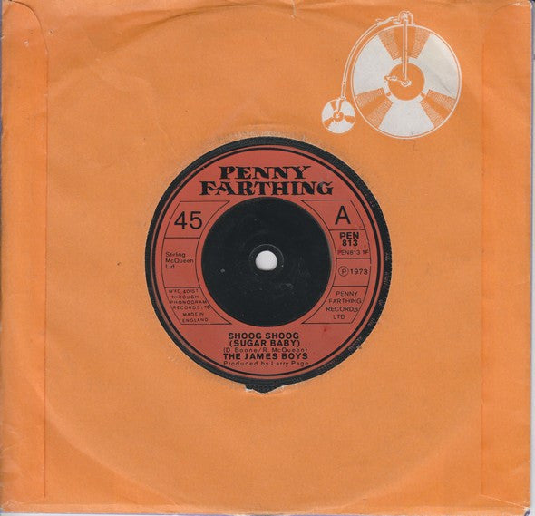 The James Boys (2) - Shoog Shoog (Sugar Baby) (7")