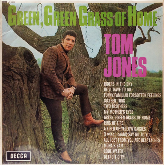 Tom Jones - Green, Green Grass Of Home (LP, Album, Mono, 1st)