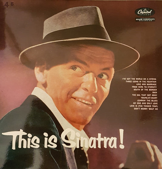 Frank Sinatra - This Is Sinatra! (LP, Comp, Mono, RE)