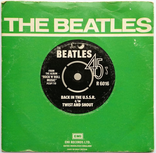 The Beatles - Back In The USSR / Twist And Shout (7", Single, 4-P)