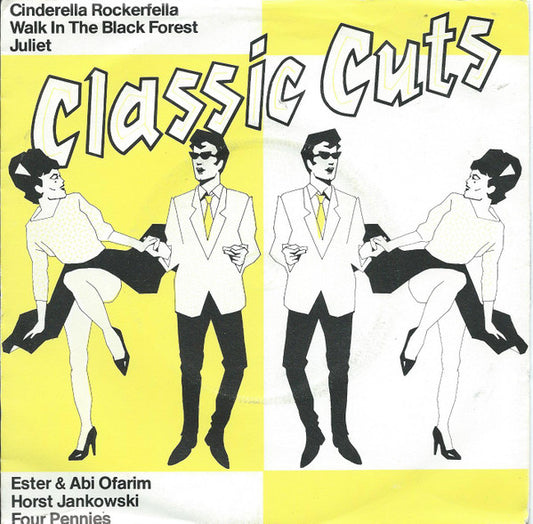 Ester & Abi Ofarim* / Horst Jankowski / Four Pennies* - Cinderella Rockerfella / Walk In The Black Forest / Juliet (7", Single, Comp)