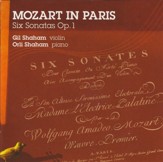 Mozart* – Gil Shaham, Orli Shaham - Mozart In Paris • Six Sonatas Op. 1 (CD)