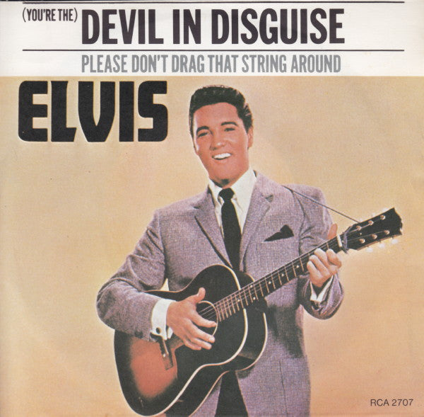 Elvis* - (You're The) Devil In Disguise (7", Single, RE, 4-p)