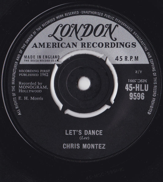 Chris Montez - Let's Dance (7", Single)