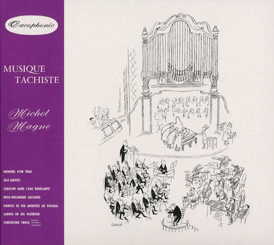 Michel Magne - Musique Tachiste (CD, Album, RE)
