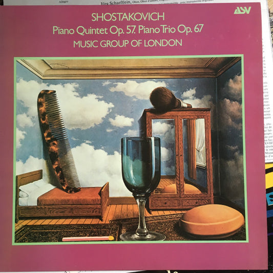 The Music Group Of London, Shostakovich* - Piano Quintet Op. 57. Piano Trio Op. 67. (LP, Album)