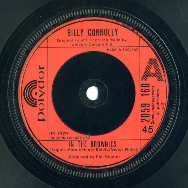 Billy Connolly - In The Brownies (7", Single)