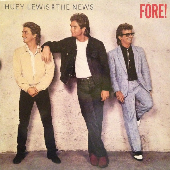 Huey Lewis And The News* - Fore! (LP, Album, Ext)