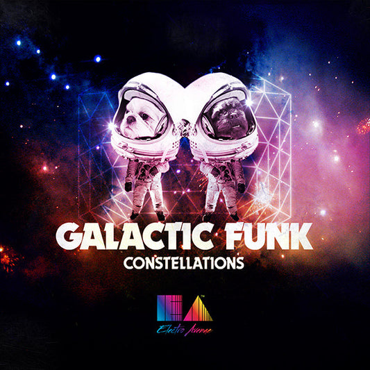 Various - Galactic Funk - Constellations (2x12", Comp, Ltd, Yel + CD, MP3)
