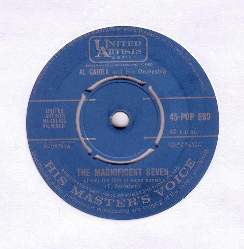 Al Caiola And His Orchestra - The Magnificent Seven (7", Single, 4-P)