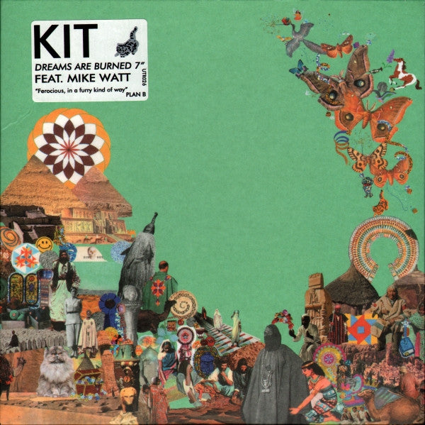 KIT (2) Feat. Mike Watt - Dreams Are Burned (7", Whi)