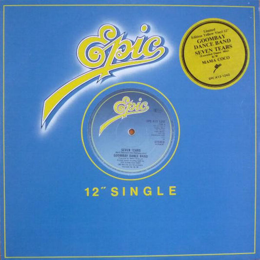 Goombay Dance Band - Seven Tears (Extended Dance Mix) (12", Single, Ltd, Yel)
