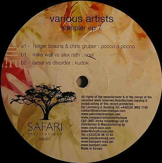 Various Artists* - Sampler EP 7 (12", EP)