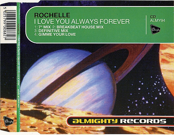 Rochelle (2) - I Love You Always Forever (CD, Single)