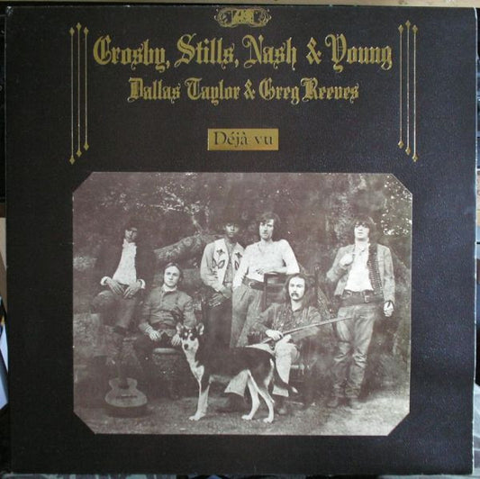 Crosby, Stills, Nash & Young / Dallas Taylor & Greg Reeves - Déjà Vu (LP, Album, Fau)