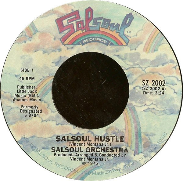 Salsoul Orchestra* - Salsoul Hustle (7", Single, RE, Styrene)