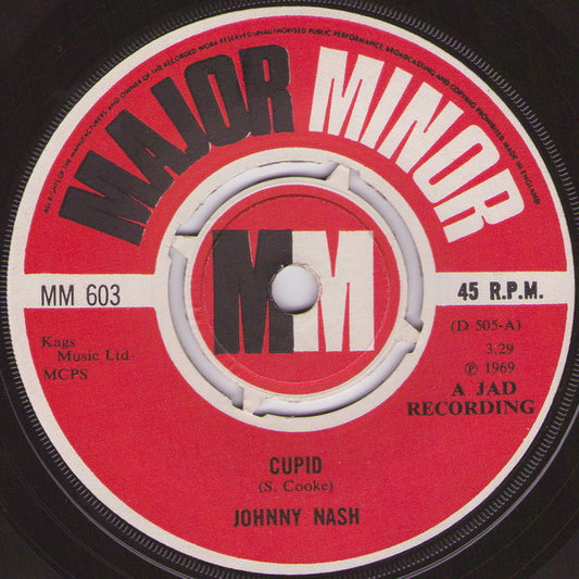 Johnny Nash - Cupid (7", Single)