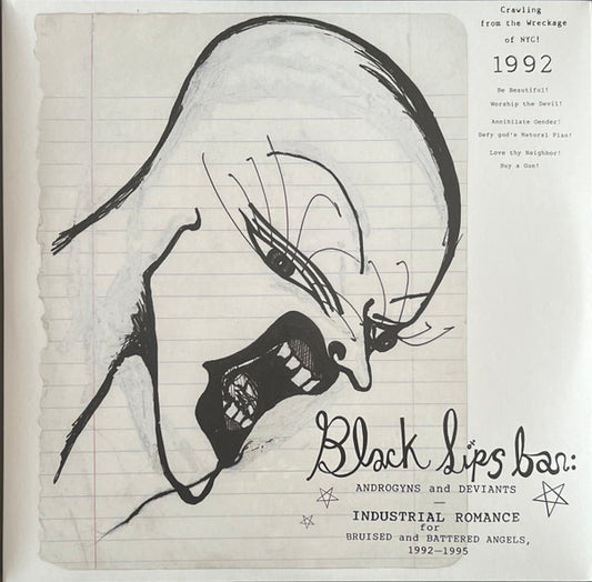 Various - Blacklips Bar: Androgyns And Deviants - Industrial Romance For Bruised And Battered Angels, 1992–1995 (2xLP, Comp)