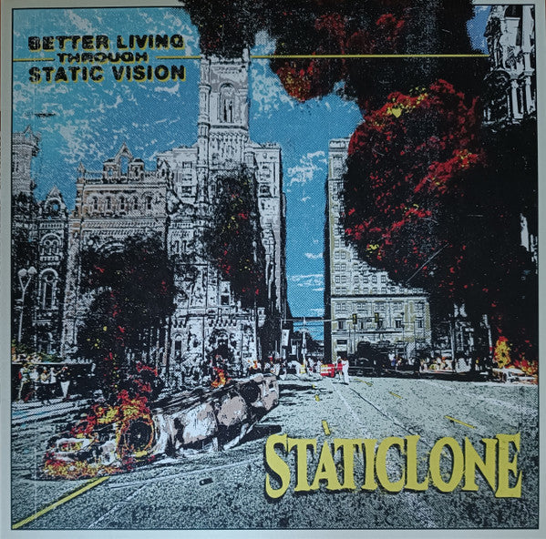 Staticlone - Better Living Through Static Vision (LP, Album, Oxb)