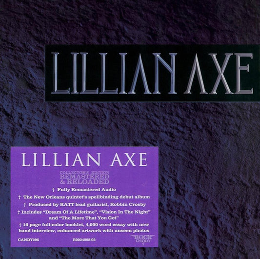 Lillian Axe - Lillian Axe (CD, Album, RE, RM)