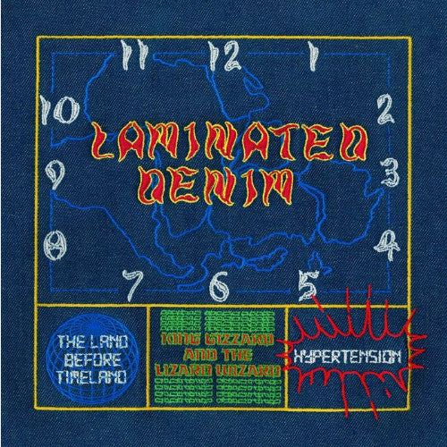 King Gizzard And The Lizard Wizard - Laminated Denim (LP, Album, RE, Ora)
