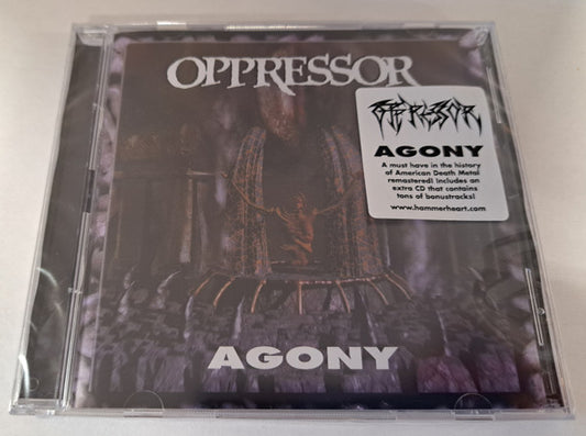 Oppressor - Agony (2xCD, Album, RE, RM)
