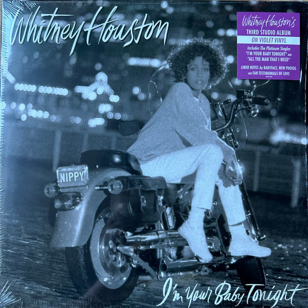 Whitney Houston - I'm Your Baby Tonight (LP, Album, RE, Vio)
