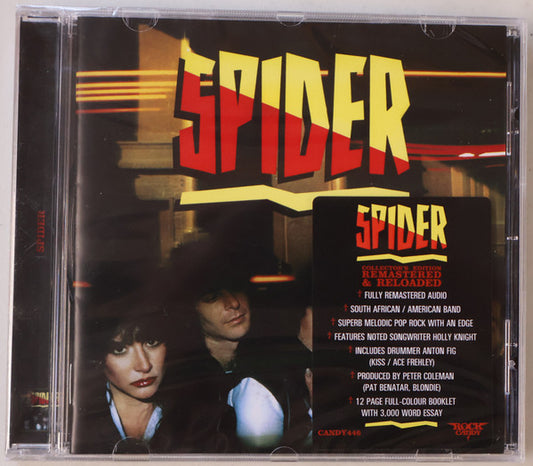 Spider (12) - Spider (CD, Album, RE, RM)