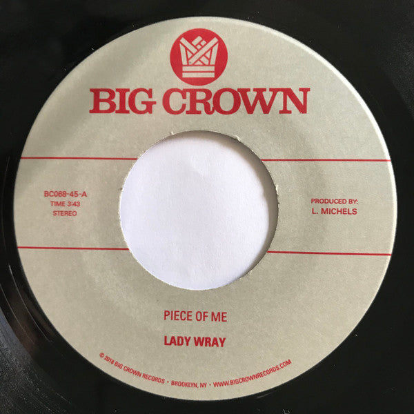 Lady Wray - Piece Of Me / Come On In (7", Single)