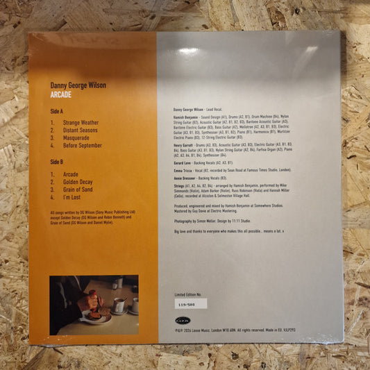 Danny George Wilson - Arcade (LP, Album, Ltd, Num)