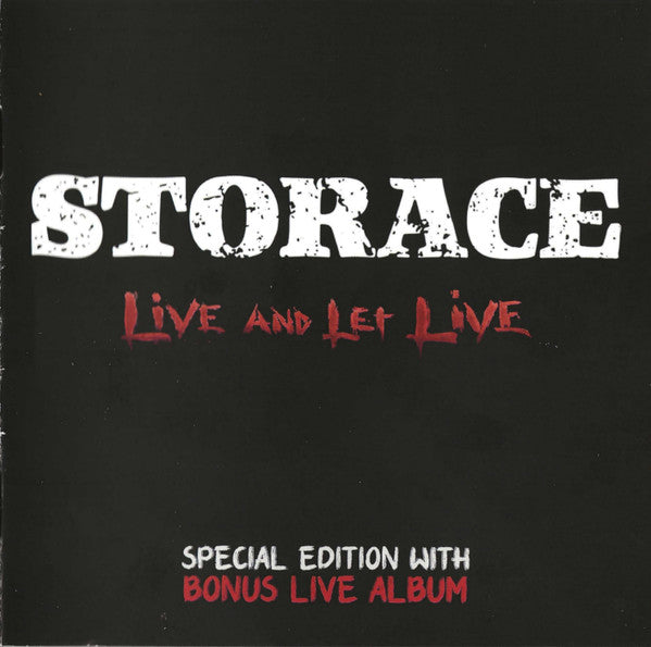 Storace - Live And Let Live (CD, Album, RE + CD, Album + S/Edition)