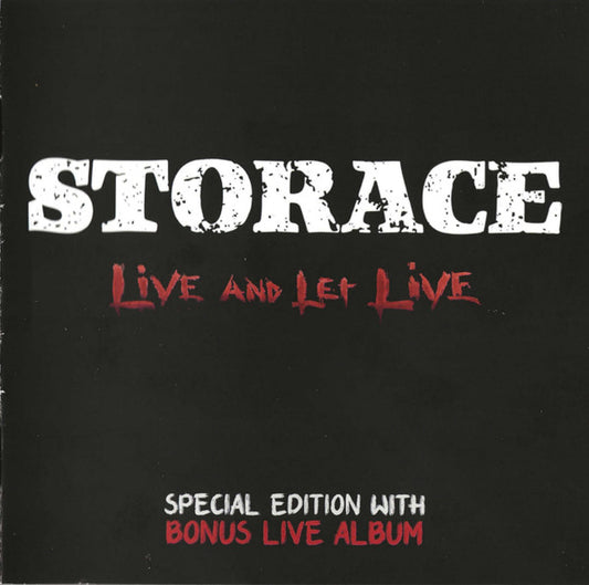 Storace - Live And Let Live (CD, Album, RE + CD, Album + S/Edition)