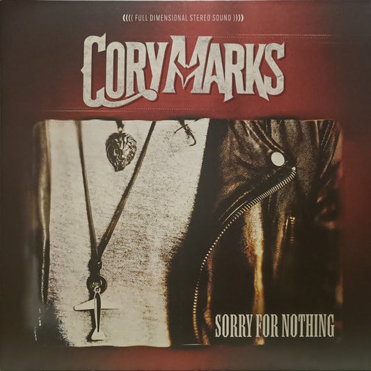 Cory Marks - Sorry For Nothing (LP, Album, tra)