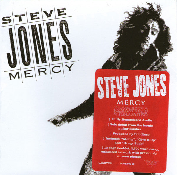 Steve Jones (2) - Mercy (CD, Album, RE, RM)