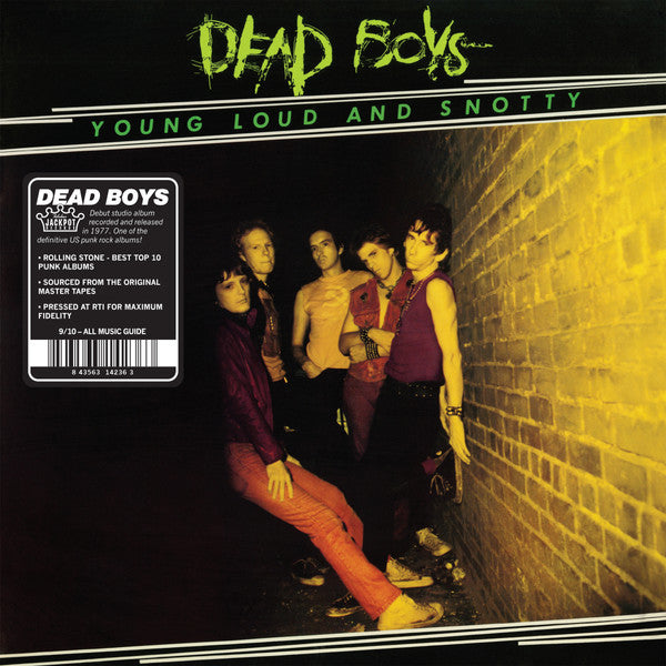 Dead Boys* - Young Loud And Snotty (LP, Album, RE)