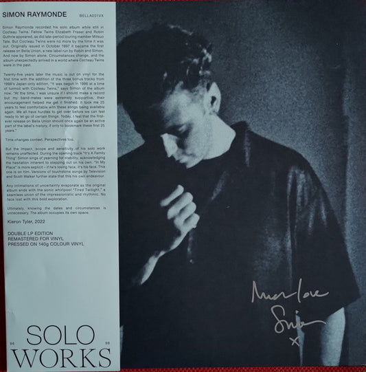 Simon Raymonde - Solo Works 96 98 (2xLP, Album, S/Edition, Cle)