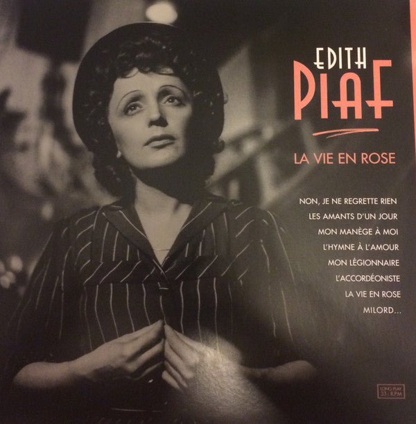 Edith Piaf - La Vie En Rose (LP, Comp)