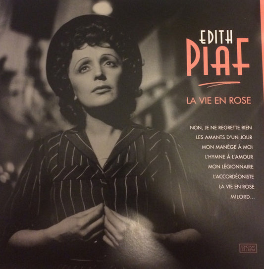 Edith Piaf - La Vie En Rose (LP, Comp)