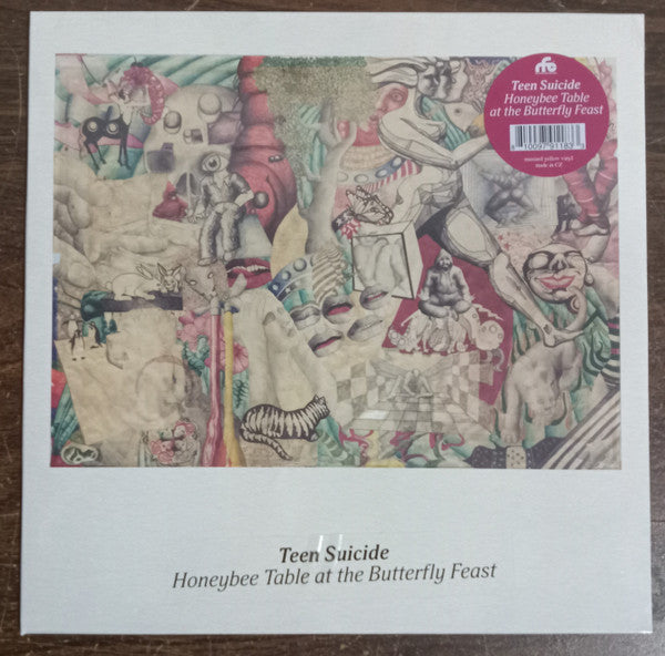 Teen Suicide - Honeybee Table at the Butterfly Feast (LP, Album, Ltd, Mus)