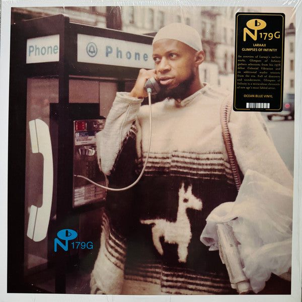 Laraaji - Glimpses Of Infinity (LP, Comp, Blu)