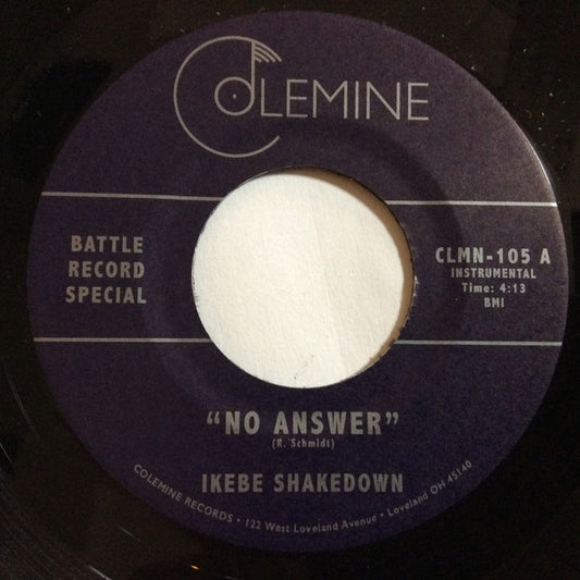 Ikebe Shakedown / The Jive Turkeys - No Answer / No Answer (7", Single, RE, RM)
