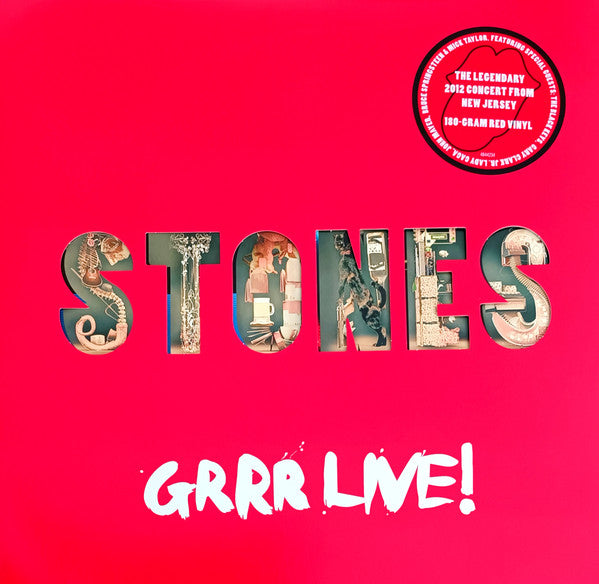 Stones* - Grrr Live!  (3xLP, Red)