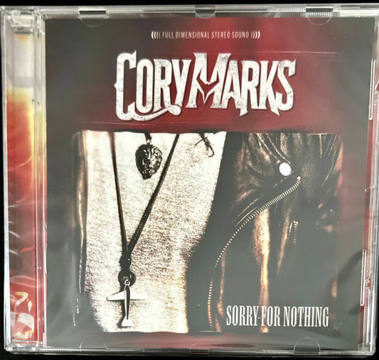 Cory Marks - Sorry For Nothing (CD, Album)