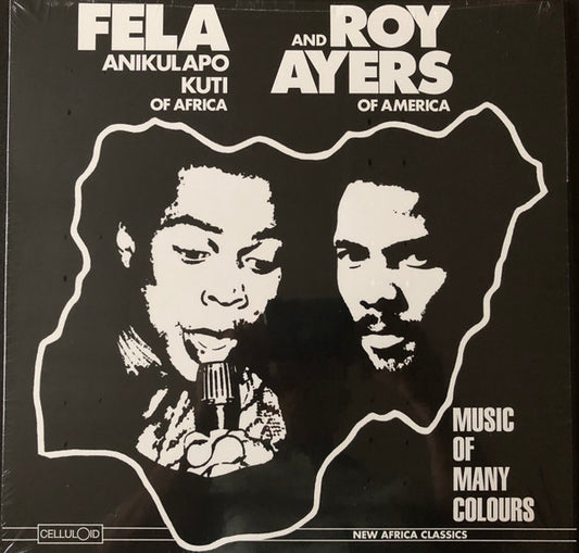 Fela Anikulapo Kuti* And Roy Ayers - Music Of Many Colours (LP, Album, RE)