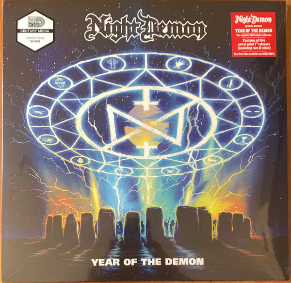 Night Demon - Year Of The Demon (LP, Comp, Ltd, Sil)
