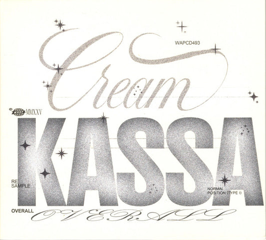 Kassa Overall - Cream (CD, Album)